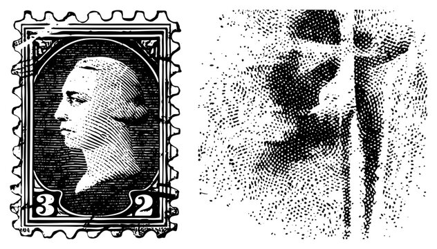 Historical American postage stamp with Washington profile, perforated edges, engraved design, 3 cent denomination, classic philatelic collectible.