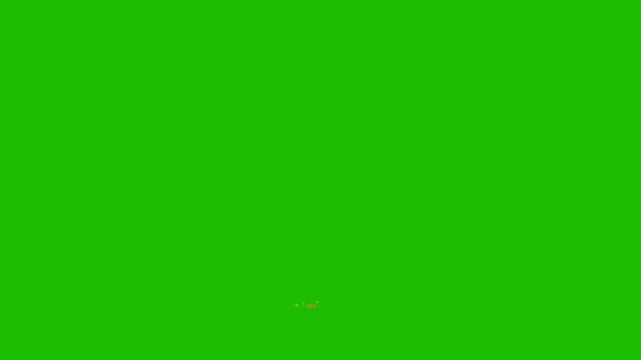 green screen looping explosion animated