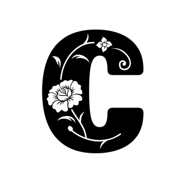 flower alphabet laser cut file, floral letters JPEG, lowercase abc design, layered wall art, cricut glowforge cnc, high resolution