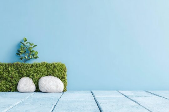 Moss covered walls contribute to green sustainability and energy reduction by lowering the carbon footprint on the indoor climate.