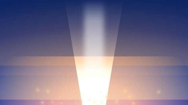 Ascension of Jesus Christ into Heaven Divine Light Beam.
