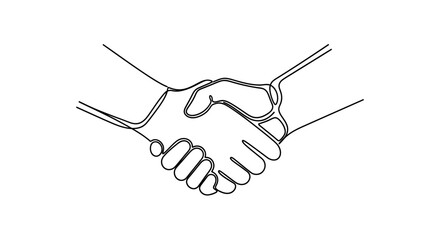 Fototapeta premium Handshake, Partnership, Agreement, Trust, Business Deal, Unity, Collaboration, Success