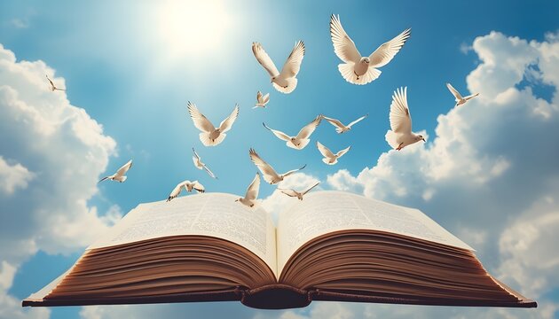 A simple black background with the words May Day written in gold