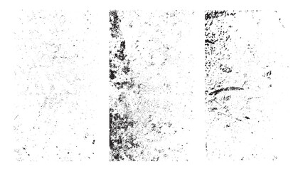 Fototapeta premium Grunge textures set. Grunge stamp texture. Vector illustration.