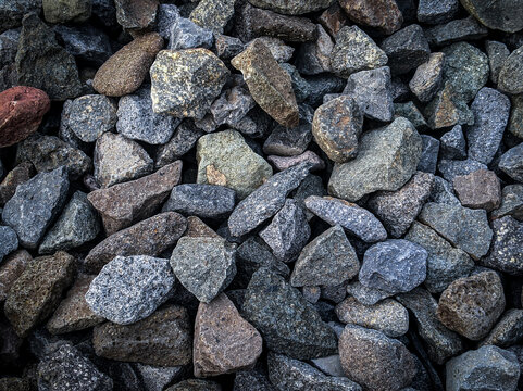 gravel background texture surface, pabbles pattern