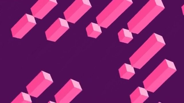 abstract pink background with hearts