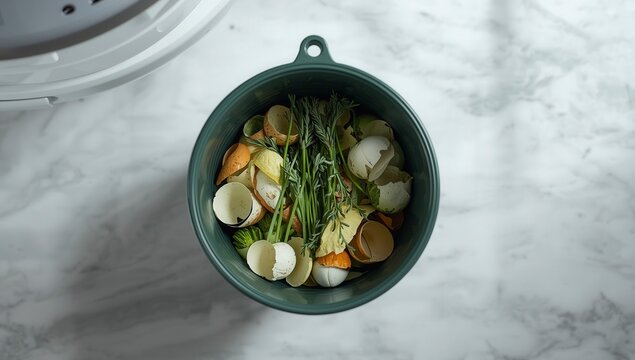Sopa saludable de verduras y carne en bol blanco con ingredientes frescos tailandeses y guiso delicioso en sart&eacute;n