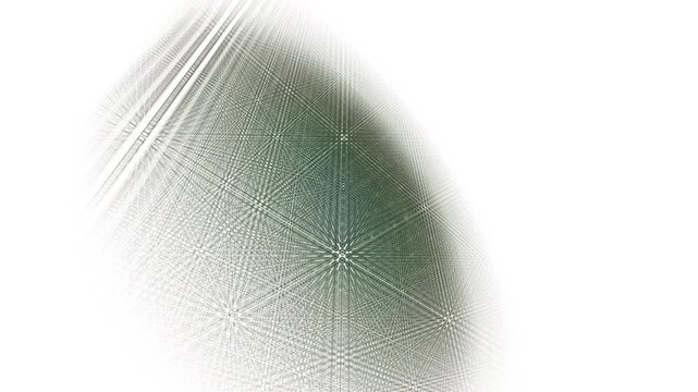 hypnotic 3D micro-voxel array compresses and aligns within a pristine white void, eliminating structural inefficiencies. Ideal for enterprise IT and data center brand films. Seamless 4k loop.