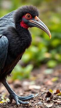 flightless dodo bird with large hooked beak on Mauritius,  wildlife,  island