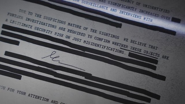 Top secret document with censored text sanitized with black marker lines is scanned and photocopied in scanner or copy machine. Exposed by insider or whistleblower. Stealing classified government info