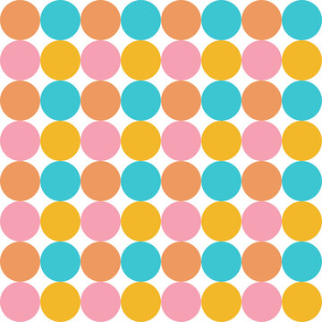 seamless pattern with circles