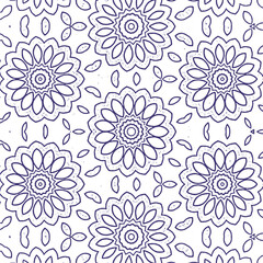 Fototapeta premium seamless floral pattern