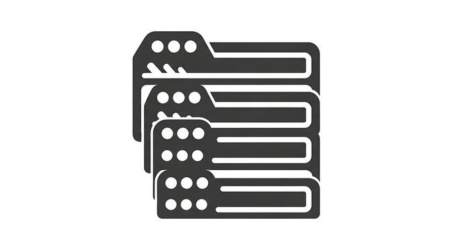 Stacked file folders with tabs and holes for organizing documents