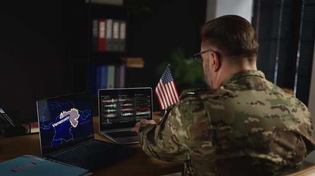 U.S. intelligence officer gathering intelligence for Venezuela operation