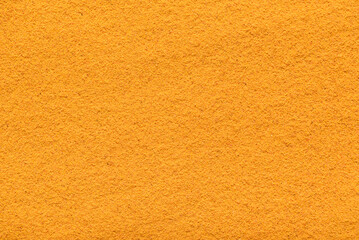 Naklejka premium Healthy herbal turmeric root powder, golden spice ingredient for cooking and wellness