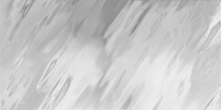 Monochromatic Abstract Background with Silver Gray Liquid Flowing Waves and Smooth Metallic Texture vector