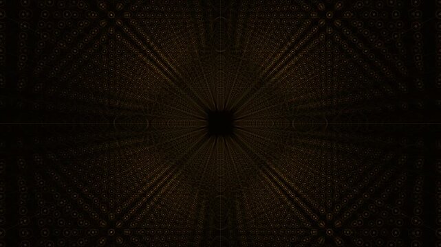 Endless 3D magnetic core grid mechanically rotates as amber pulses travel orthogonal wires, symbolizing secure data archiving. Works for enterprise IT and data center brand films.