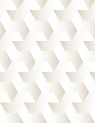 Transparent chevron zigzag pattern with halftone grain dots and gradient texture. Dynamic angular grid creates seamless overlay for textile, wallpaper, abstract backgrounds, modern tech design