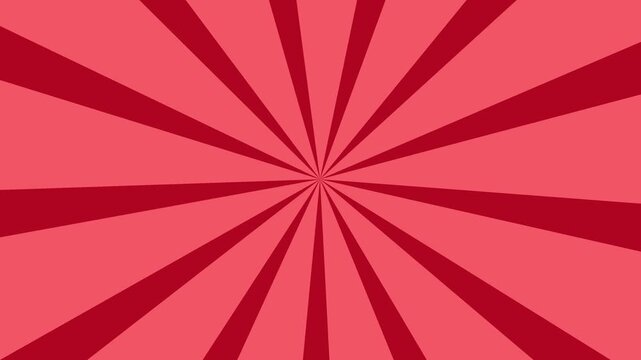 Dark red pink background animation and repeating light ray pattern. Great for comic and other themes.