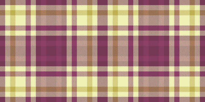 Thread background texture textile, drawing fabric pattern check. Sensual seamless plaid vector tartan in pink and light colors.