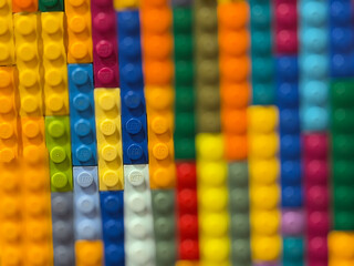 Obraz premium Colorful lego brick mosaic