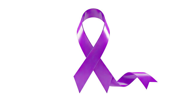 Purple Awareness Ribbon