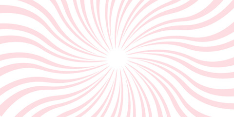 Fototapeta premium Candy color sunburst background. Swirling radial ice cream background. Swirl candy background,eps.10