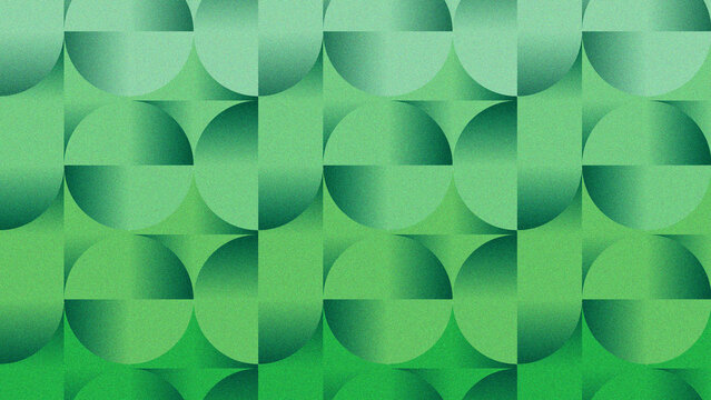 Bright vector wallpaper featuring an abstract green background of seamless leaf patterns and striped textures with glowing bokeh circles and a shiny light design