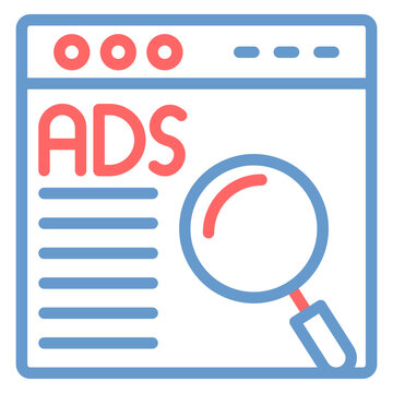 Dynamic Ads Vector Icon