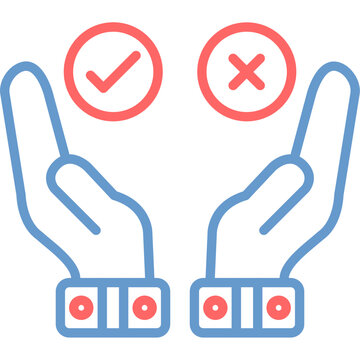 Decisiveness Vector Icon