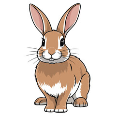 Obraz premium rabbit with a carrot