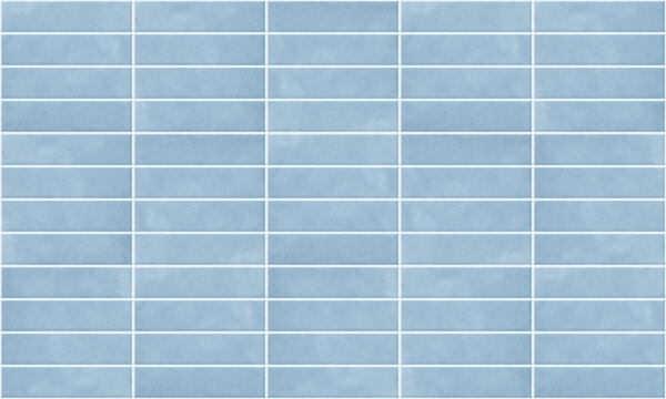 Seamless pattern. Light blue tile wall and floor texture. Horizontal tiles. Tileable background. 