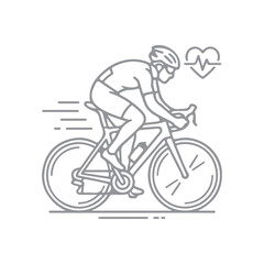 Obraz premium cycling power
