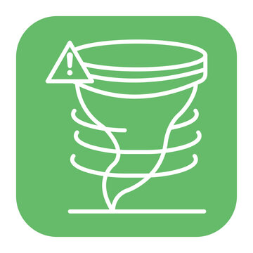 Tornado Warning System Icon