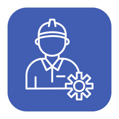 Obraz premium Qa Engineer Male Icon