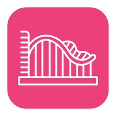 Roller Coaster Icon © Icons Studio