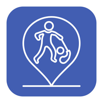 Golf Course Locator Icon