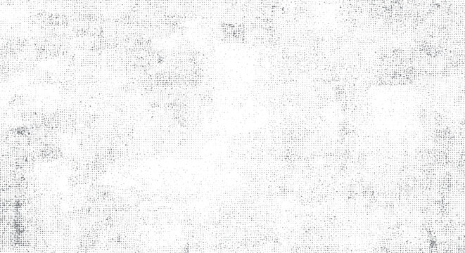 Abstract speckled noise texture background with dark gray particles on white, subtle grunge effect for design overlays