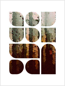 Poster designed with geometric shapes, White background, lines, Banner, Poster, abstract, solid color for media, social networks, Graphic illustration, layered shadow blended gradient effect 18 mosaic