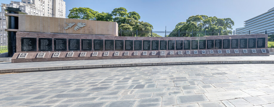 monument to the fallen in Malvinas war,  Buenos Aires, Argentina