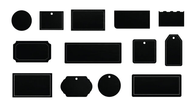 Set of pricing comparison silhouettes with tier boxes and feature differentiation elements