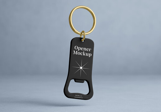 Opener Keychain Mockup