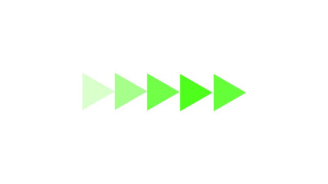 Minimal right arrow pointer icon representing navigation, direction, forward action, or next step.
abstract arrow pointing graphic animation. Up to Down -directional arrow loop animatio.