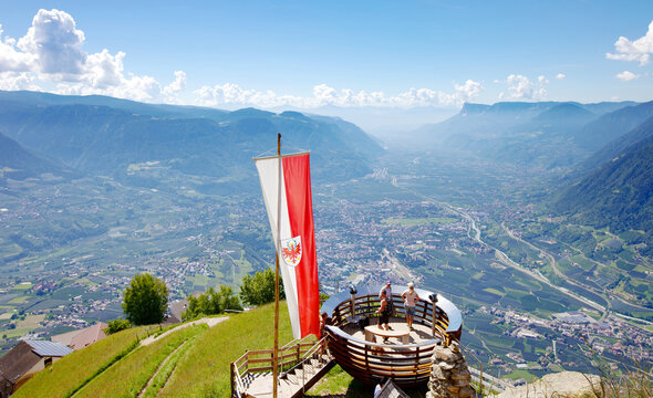Blick auf Meran