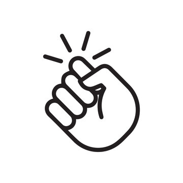 Knocking on door icon
