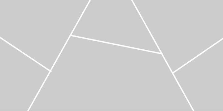 Photo collage template. Blank mosaic photography frames, abstract picture album layout mockup, mood board grid for banner, poster, comic page, social media post, poster. Vector