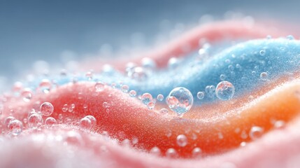 Fototapeta premium Cell renewal concept with skin regeneration and biological repair system