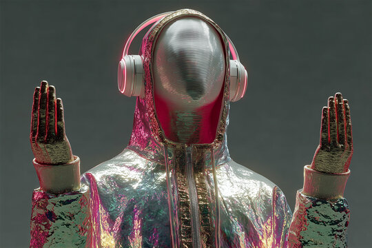 faceless DJ