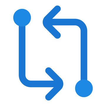 Code Compare Flat Icon Vector, Colorful Coding and Programming Symbol for Developer and Web Design Concept