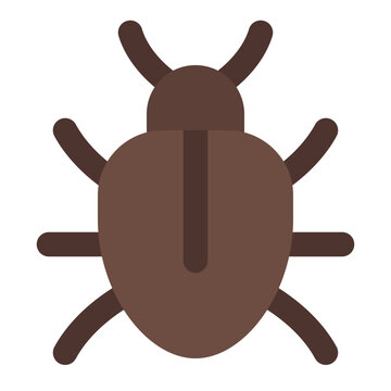 Bug Flat Icon Vector, Colorful Coding and Programming Symbol for Developer and Web Design Concept